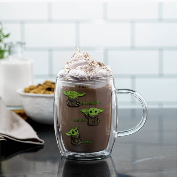 New! Mandalorian Mystic Grogu 13.5oz Coffee Mug, Double Wall Mug SPECIAL EDITION - Picture 4 of 4